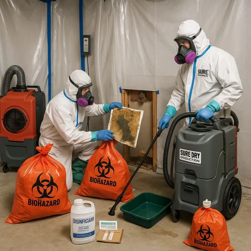 Contaminated Water Handling Protocols process in Palmarejo, PR